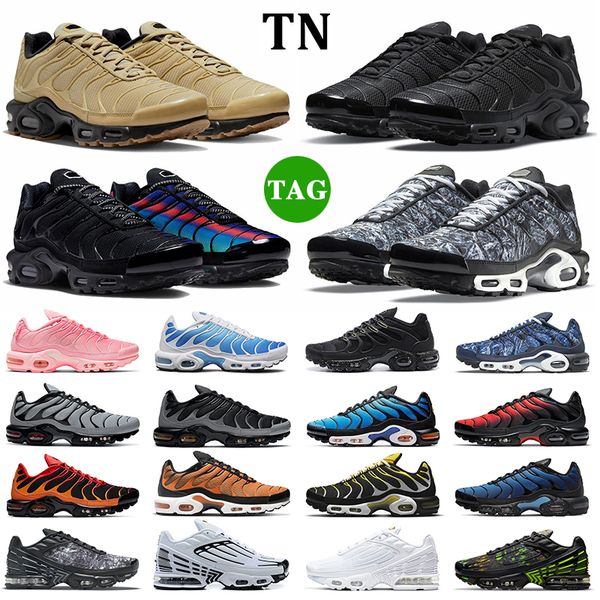 

tn plus 3 tns terrascape running shoes men women triple white black atlanta noir unity graphic prints tn mens trainers outdoor sneakers des