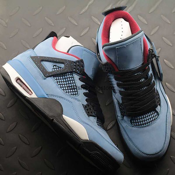 

shoes quailty jumpman 4 university blue 4s unc suede designer
