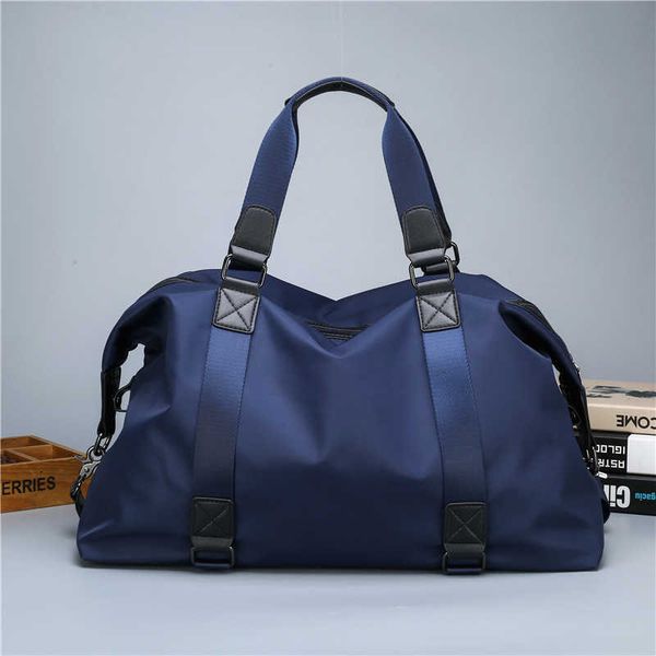 

duffel bags evening tidal road travel men's handheld large capacity anti splash fitness women's one shoulder oblique straddle 2212