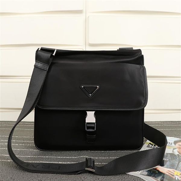 

p 0269nylon material feels good in the hand postman bags clutch shoulder bag fashion women or men242i