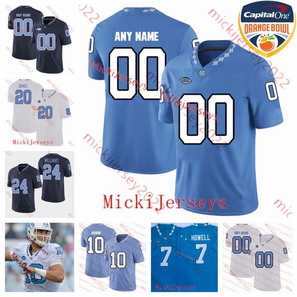 

college football stitched jersey custom 80 will crowley 11 raneiria dillworth 87 colby doreen 11 josh downs storm duck power echols val edwa, Black