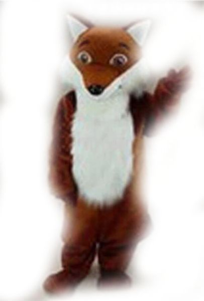 

fox mascot costume suit halloween christmas birthday party proms costumes, Red;yellow