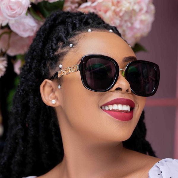 

glasses luxury square glasses for women designer fashion oversized vintage sun female men brand retro eyewear uv400 1219, White;black