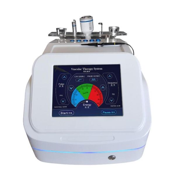 

980nm diode laser vascular removal machine beauty salon equipment supplier home use device, Black