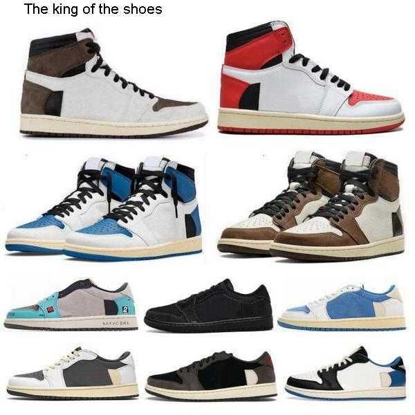 

men basketball shoes sneakers jumpman 1 1s low blue fragment travis scotts black phantom reverse mocha high sp 2023 women skateboard