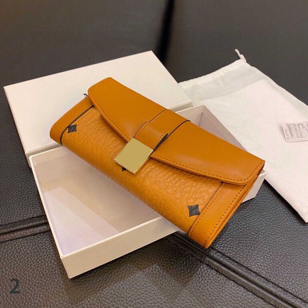 

long wallet women men purse card holder multi-card slot brown luxury leather designer crossbody holder purses 221219, Red;black