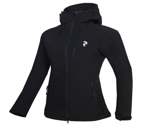 

the new autumn and winter north fleece peak jacket soft shell jackets for women norte face outdoor sports clothes 3562503, Black;brown