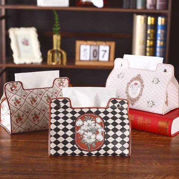 

car tissue box chinese style high-grade bedroom high value living room placemats desktissue box waterproof home car universal t221219