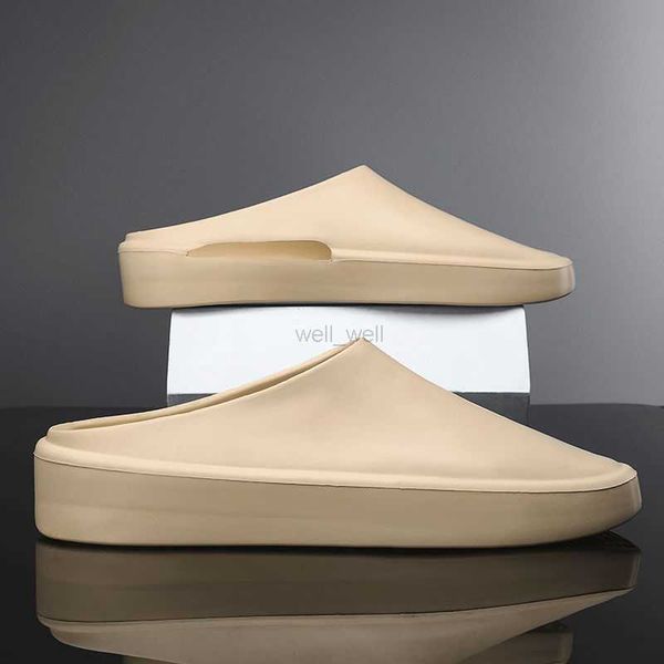 

fog slippers adilette 2023 slides men women fashion outdoor designer sandals massage pantoufle black boosts slipper summer beach moccasin sl