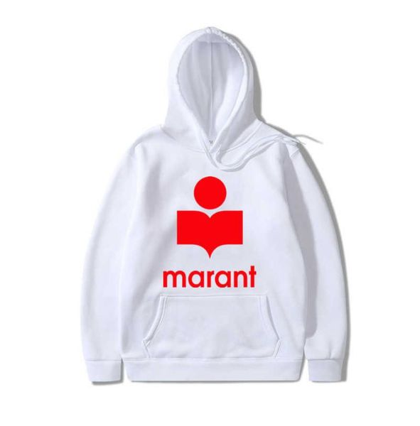 

women couple hoodies marant casual streetwear hooded sweatshirts loose pullovers tracksuit female oversize hoodie x0629952057, Black
