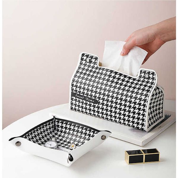 

car tissue box 2022 high-grade luxury scandinavian style tissue box home car universal drawer restaurant living room creative paper towel t2
