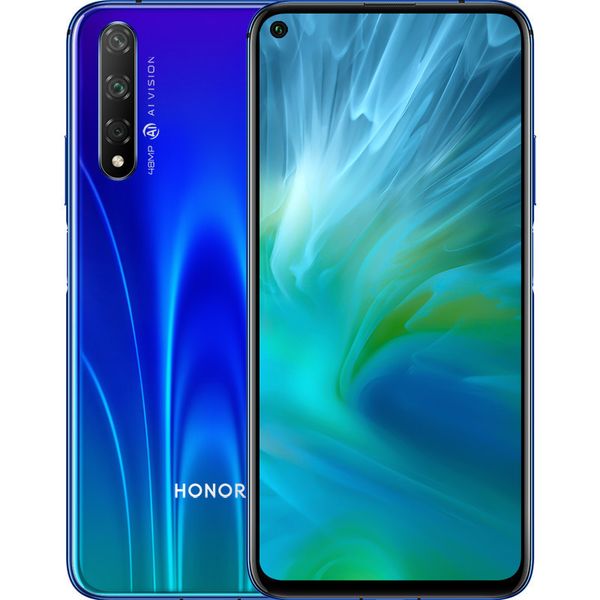 

Huawei Original Honor 20S 4G LTE Cell Smart 6GB RAM 128GB ROM Kirin 810 Octa Core Android 6.26" Full Screen 48MP AI 3750mAh Fingerprint ID Mobile Phone