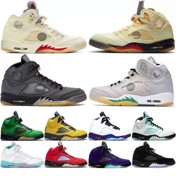 

jumpman 5 retro basketball shoes men 5s green bean dark concord racer blue raging bull red suede jade horizon sail what the easter mens trai