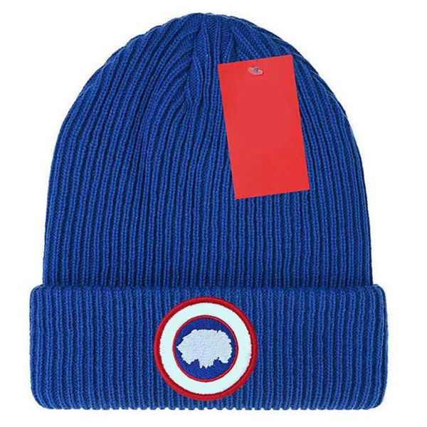 

new fashion mens beanie goose hat designer beanies men womens cap skull caps spring fall winter hats street hats active canada casual b-11, Blue;gray