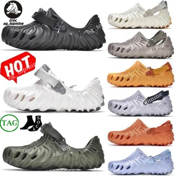 

pollex clogs designer sandals slippers men women slides salehe bembury urchin cucumber crocodile waterproof shoes nursing hospital, Black