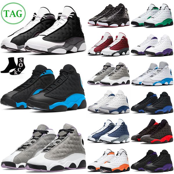 

13 13s mens basketball shoes university blue hyper royal red black flint wolf grey brave blue obsidian men women trainers outdoor sneakers d