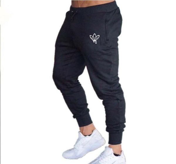 

2020 new winter sports pants men039s drawstring side striped trousers sports pants men039s jogging gym spring casual warm pa8609526, Black