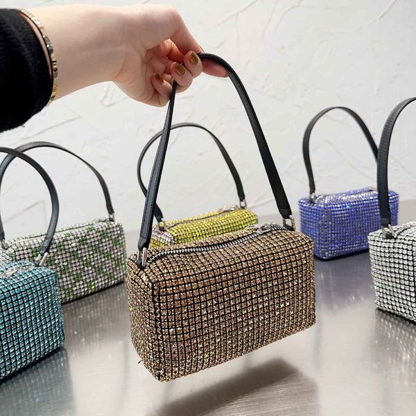 

bags totes designer bag women handbag classic luxury brand imitation shiny multicolor diamond style single room bag fashion dinner wallet pa