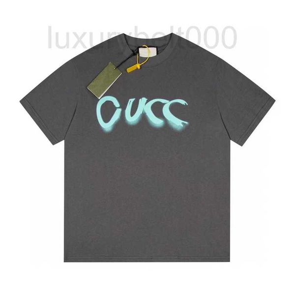 

men's t-shirts designer 2022 summer new g graffiti letter printing pattern and women's short sleeve t-shirt ks92, White;black
