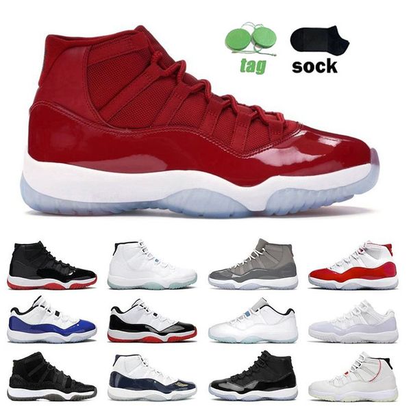 

basketball shoes 11s midnight navy men women jumpman 11 retro cheery bred gamma blue low pure violet bright citrus cool grey mens trainer