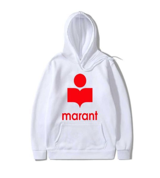 

women couple hoodies marant casual streetwear hooded sweatshirts loose pullovers tracksuit female oversize hoodie x0622613214, Black