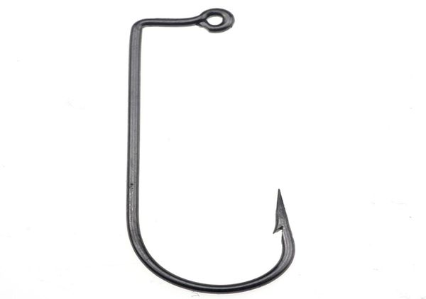 

rompin 100pcslot aberdeen offset jig fishing hook high carbon steel 90 degree shank bent saltwater jig hooks size 6409092109