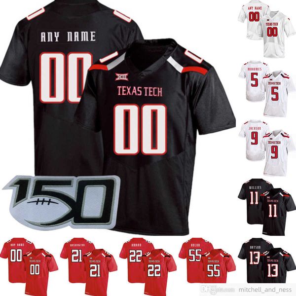 

custom ncaa college football jersey 16 jaden morris 25 blake bedwell 13 brady boyd 47 tanner allen 73 cade briggs 43 adedire jerseys stitche, Black