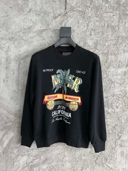 

2022 men's designer hooded pullover sweater women's luxe letter long sleeve activity sweatshirt embroidered knitwear winter appare, Black