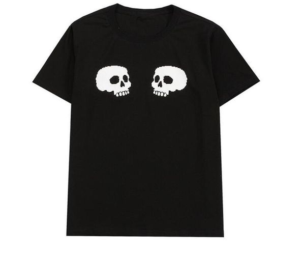 

fashion mens women t shirt trend casual short sleeve tshirts couple outfit5961344, White;black