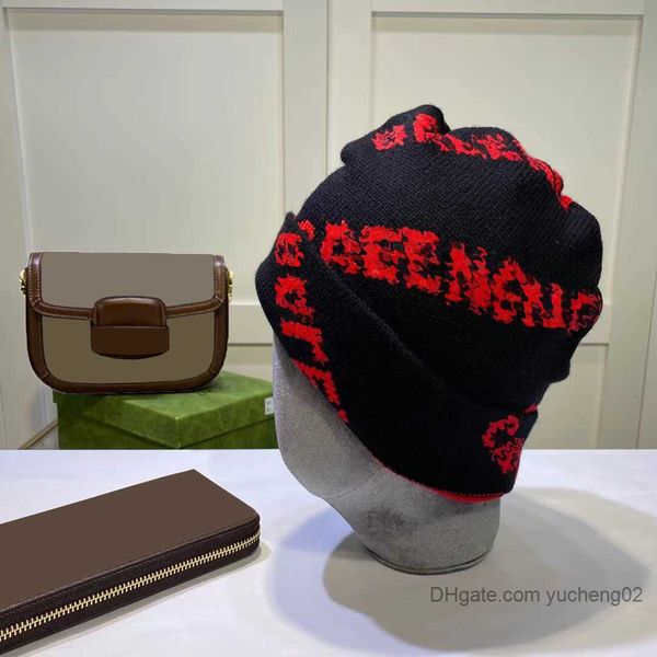 

beanie designers fashion knitted winter hat mens womens outdoor mountaineering beanies wool warm hats yucheng02, Blue;gray