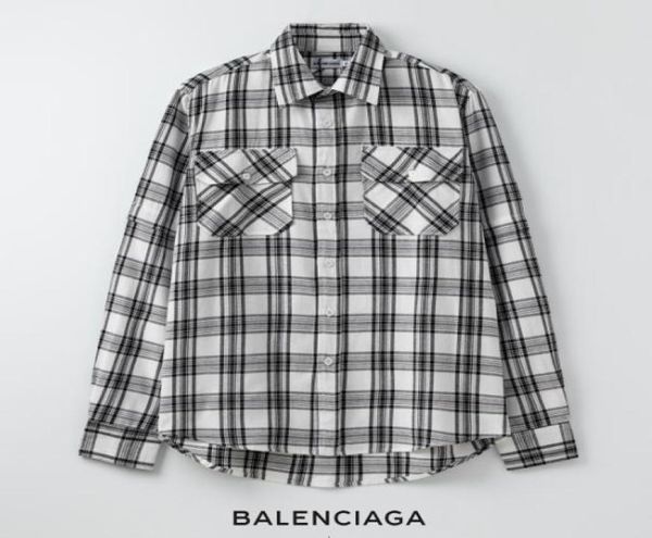 

new spring and summer fashion classic men039s women039s shirts striped plaid casual 7263000, White;black