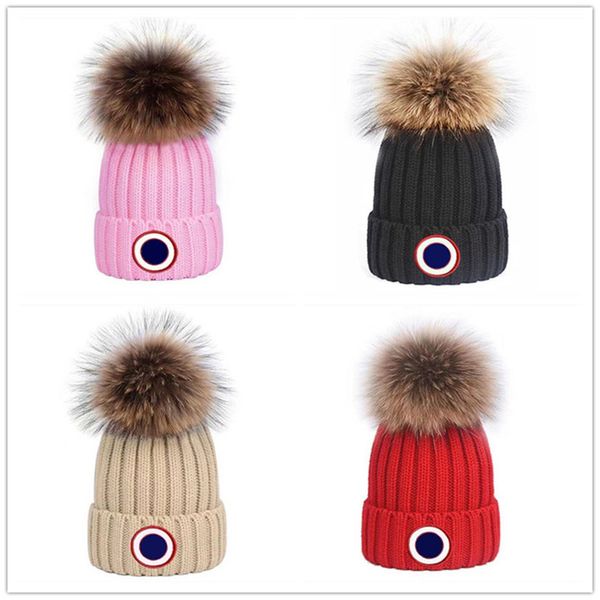 

designer mens beanie hats for women skull caps black popular canada winter warm classic letter goose hat print knitted caps 24 colors a-8, Blue;gray