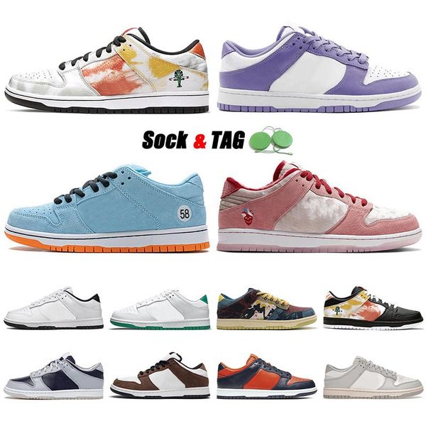 

2022 low running shoes men women big size 13 valentine day urple pulse club raygun tie dye white night of mischief community garden sneakers