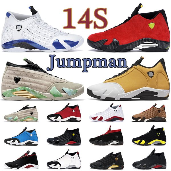 

jumpman 14 14s men basketball shoes light ginger red hyper royal fortune black toe mens trainers outdoor sport sneakers