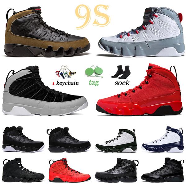 

jumpman 9 chile red 9s basketball shoes 40-47 mens sneakers j9 classic fire red particle grey motorboat jones black glitter og space jam rel