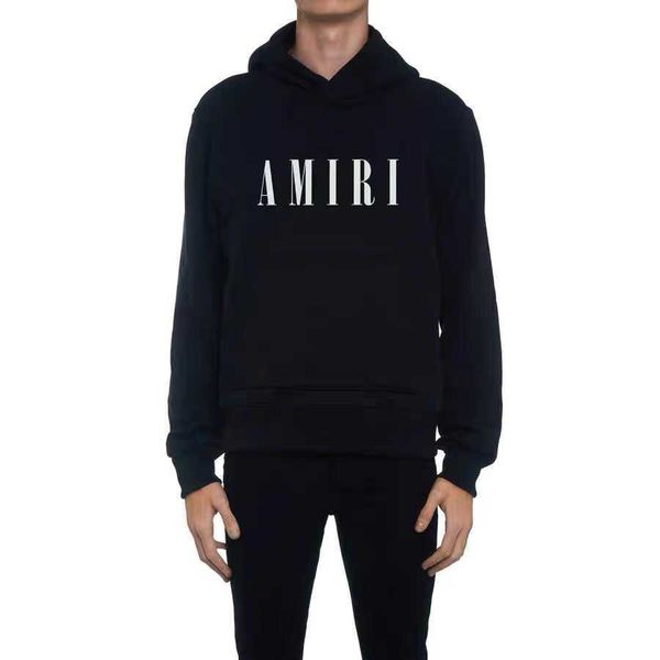 

fashion designer couples hoodies 2022 fleece men's printed hoodie brand umyz, Black