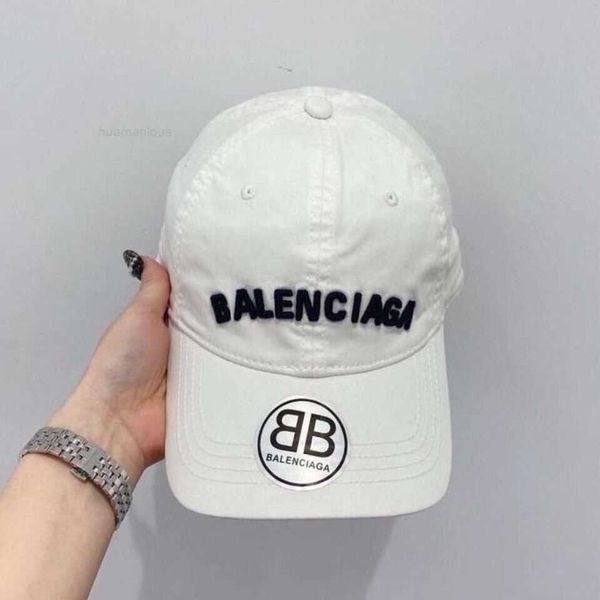 

ball winter designer cap hat balenciga bonnet beanie double version letter soft balencigass baseball embroidered washed cotton bng9, Blue;gray