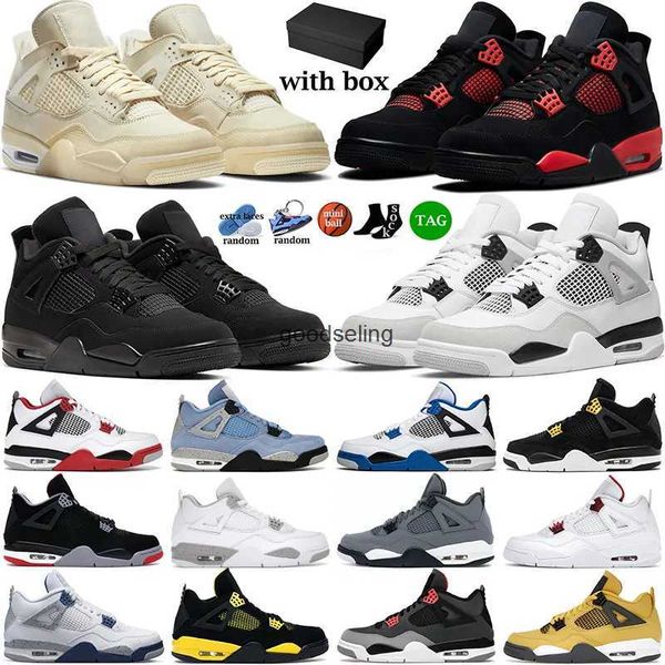

og jumpmans 4 men women basketball shoes red 4s thunder infrared black cat bred university blue sail cool grey shimmer royalty womens mens