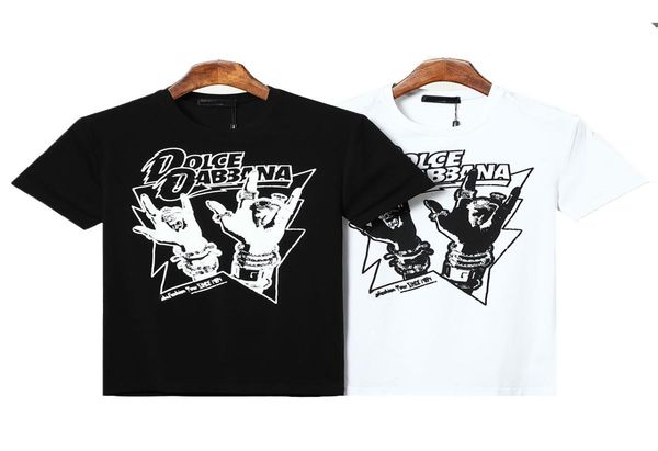

2022 summer designer t shirts casual men039s women039s with letter print short sleeves selling men039s hip hop cloth7216725, White;black