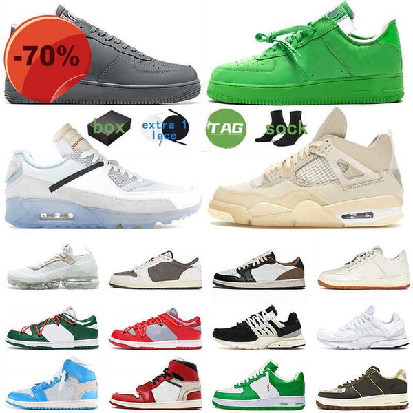

box with original casual shoes jumpman 1 5 men women 4 high luxury designer white travis x f1 cactus jack 6 sail off mca dark mocha fly, Black