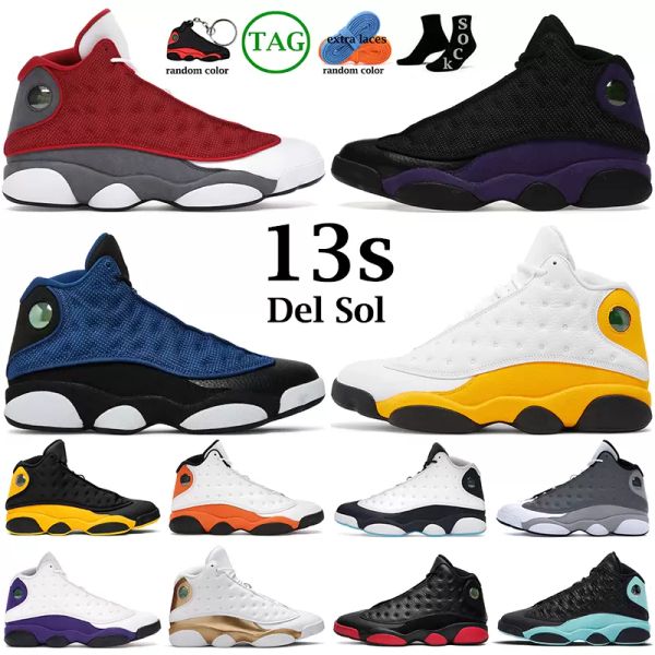 

basketball shoes cap and gown 13 women men 13s atmosphere grey sneakers black cat sports hyper royal dark bred trainers size 5.5-15.5