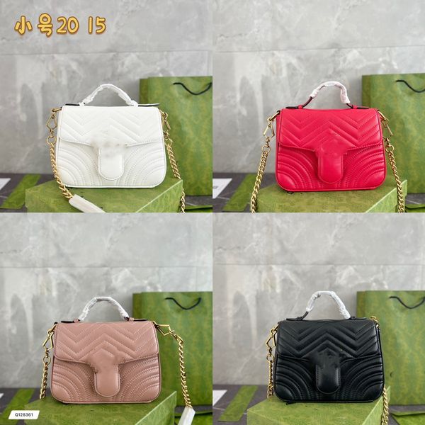 

2022classic shoulder bag designer's design women's big logo heart shaped handbag on the back