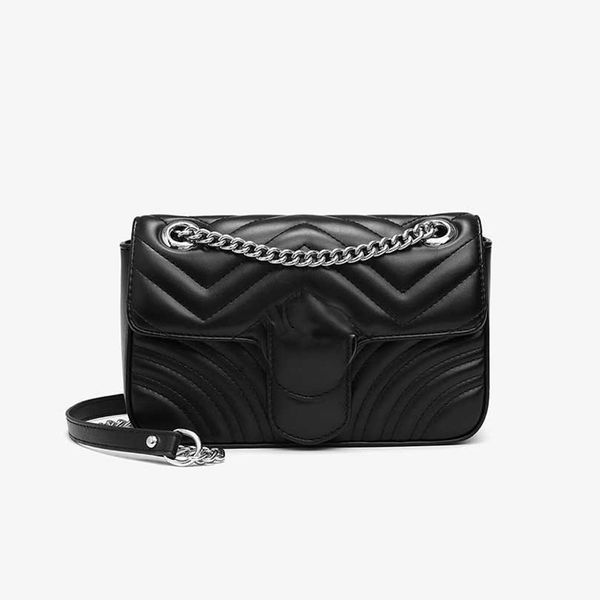 

marmont shoulder bag ladies fashion designe crossbody handbag messenger bags cowhide quilted leather 446744 476433 purse pouch