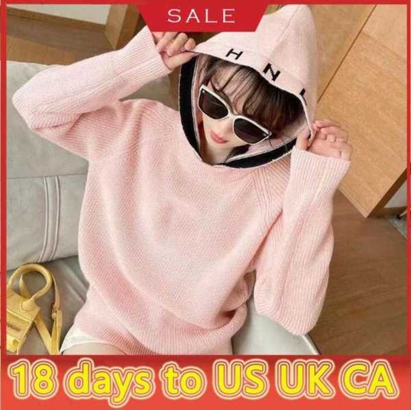 

2021ss autumn/winter women's sweaters designer hoodie knitted cc letter embroidery temperament high-end fashions fashion soft 3mshm, White;black