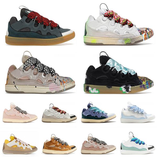 

new running shoes designer 2023 new quality men women shoes luxury leather curb sneakers 90s extraordinary sneaker lace-up calfskin rubber s