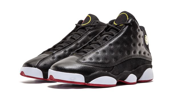 

2023 authentic basketball shoes air 13 13s playoffs 414571-062 sports sneakers outdoor trainers mens black true red white jordans original b