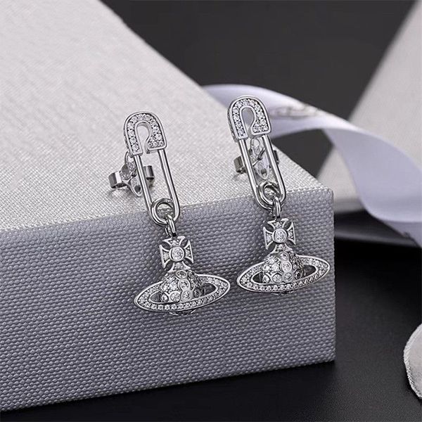 

2022 new fashion charm earrings female brand designer earrings luxury senior diamond women party wedding engagement bridal jewelry valentine, Golden