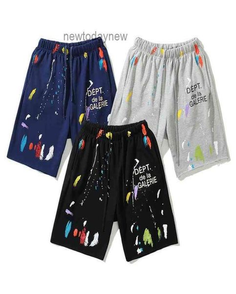 

printed gary gallerydept mens ins shorts casual men039s 2022 new summer clothes and wo running fashion brand5708231, White;black