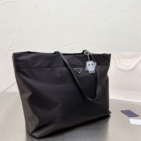 

21tote black nylon handbag totes bag for women luxury designers bags high capacity ladies casual shopping t9nr#