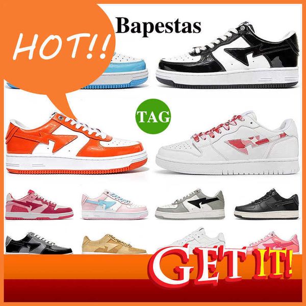 

sk8 men women casual bapesta shoes a bapestas sta low abc camo stars suede heel beige sude red black orange sax mens trainers plateforme